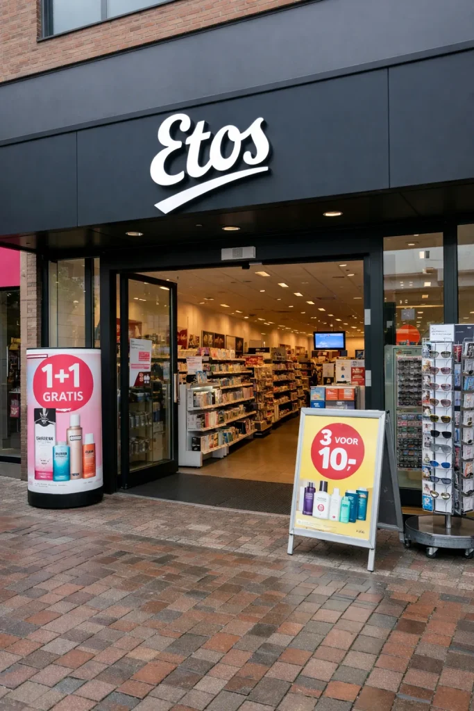 Gevel van Etos in Heerenveen