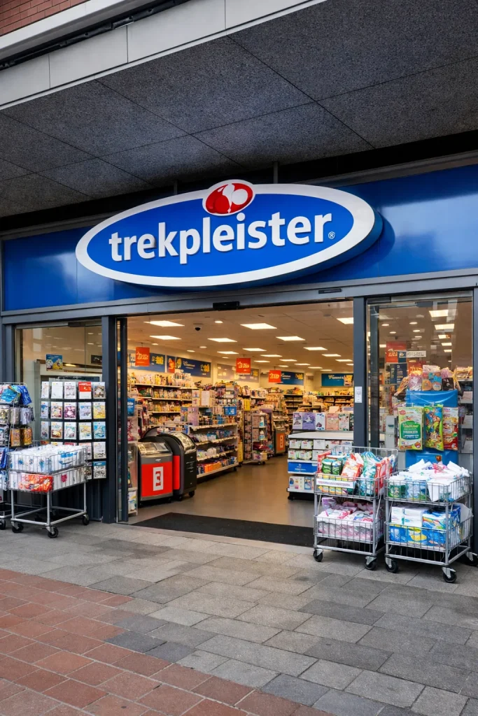 Ingang van Trekpleister in Heerenveen