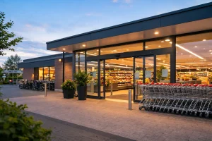 Moderne supermarkt in Heerenveen